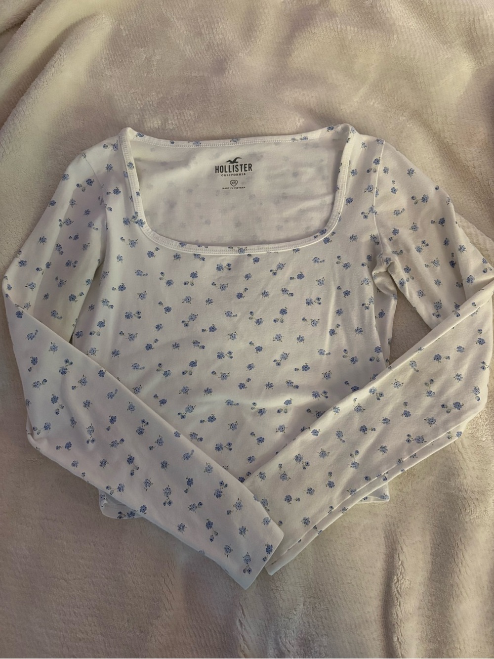Coquette Hollister Floral Long Sleeve Top - Size XS